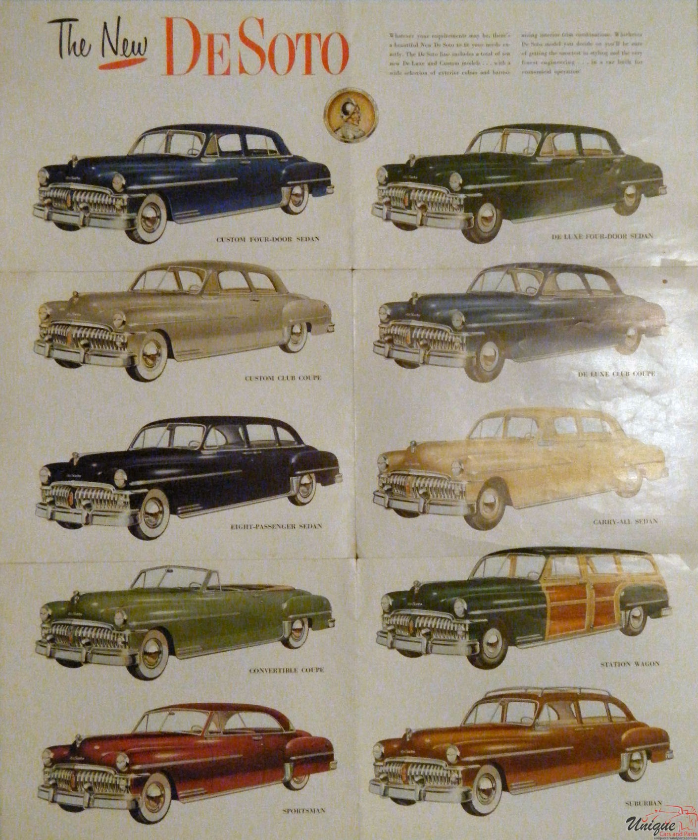1950 DeSoto Brochure Page 7